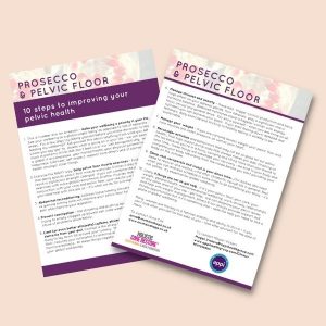 prosecco and pelvic floor flyer_kate fordy designs